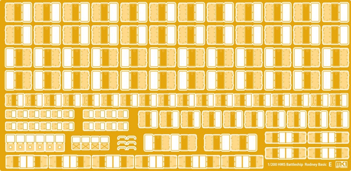 MK1 Design MD-20014 HMS Rodney Value Pack 1/200 – immagine 4