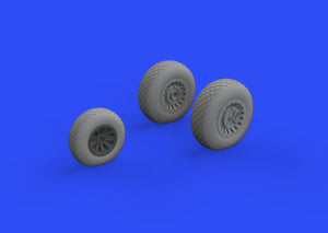 Eduard 648534 A-26/ B-26 Invader wheels 1/48 ICM – immagine 2