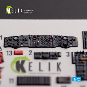 KELIK K72144 HC.1 Chinook - décalcomanies 3D intérieures pour maquette Airfix au 1/72 – image 2