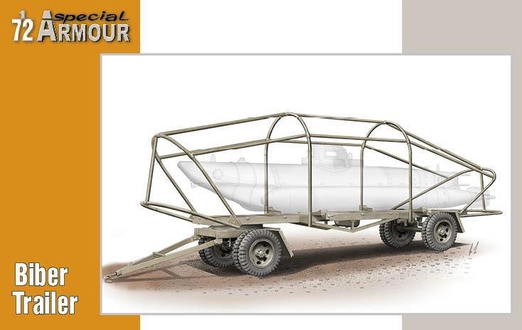 Remorque Special Armor 72018 Biber 1/72