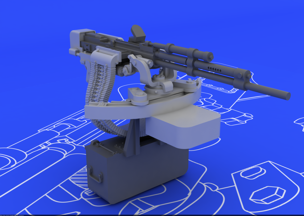 Eduard 648079 Pistolet Il-2 UBT 1/48 (Tamiya)  – image 3