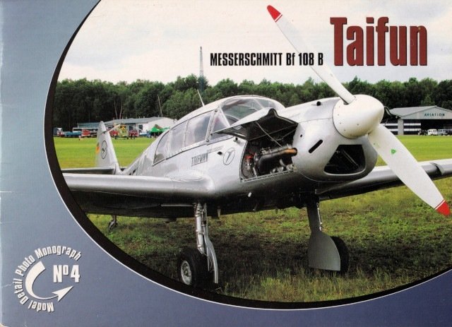 Monographie photographique détaillée de modèles Rossagraph n° 04 - Messerschmitt Bf 108 B Taifun PL