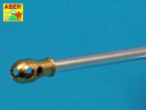 Aber 35L-313 Barrel for British 17pdr Anti-Tank Gun Mk.I with ball-shaped muzzle brake / Lufa do angielskiej 17 funtowej przeciw-pancernej armaty Mk.I z kulistym hamulcem wylotowym 1/35 – immagine 7