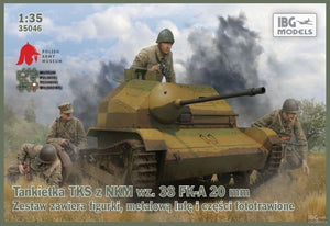 IBG 35046 TKS tankette avec NKM wz.38 FK-A 20mm (1/35)