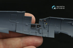 Quinta Studio QD48205 Spitfire Mk.II 3D-Printed &amp;amp; coloured Interior on decal paper (Eduard) 1/48 – immagine 4