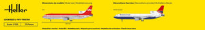 Kit de démarrage Heller 56451 - Lockheed L-1011 Tristar 1/125  – image 3