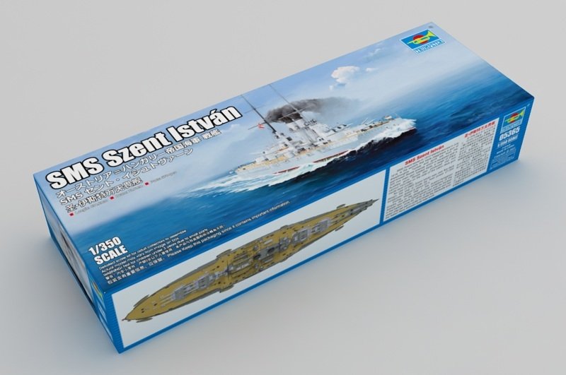 Trumpeter 05365 SMS Szent István 1/350 – immagine 2