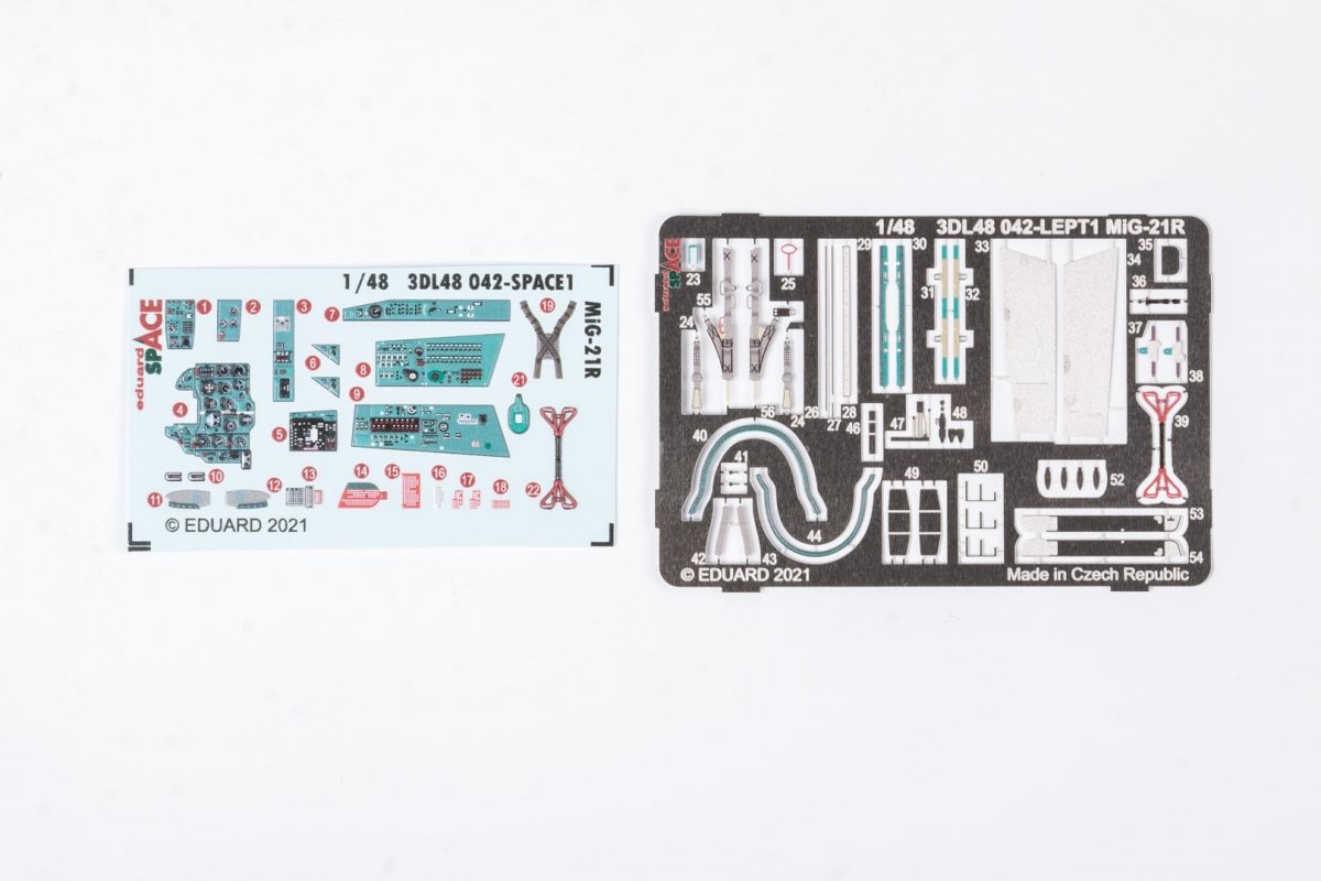 Eduard 3DL48042 MiG-21R SPACE EDUARD 1/48