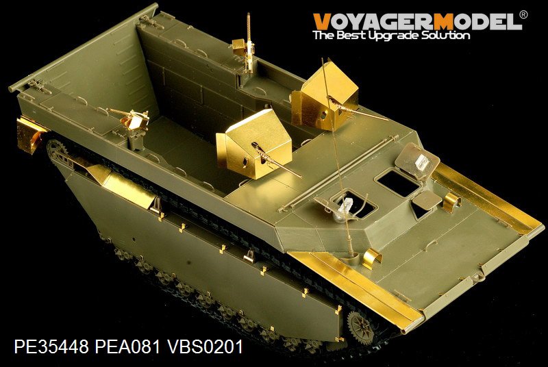 Voyager Model PE35448 WWII US LVT-4 Water Buffalo Landing Vehicle Tracked basic for AFV CLUB 35205 1/35 – immagine 7