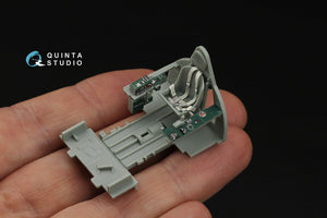 Quinta Studio QD48538 F4F-4 Wildcat 3D-Printed &amp;amp; coloured Interior on decal paper (Academy) 1/48 – immagine 9