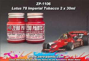 Zero Paints ZP-1106 Lotus 78 Imperial Tobacco, coffret de peinture 2 x 30 ml