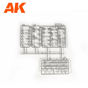 AK Interactive AK35504 PZ.KPFW.IV AUSF.D AFRIKA KORPS 1/35 – immagine 14