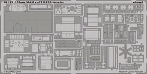 Eduard 36179 152mm ShkH vz.77 DANA interior 1/35 Hobby Boss