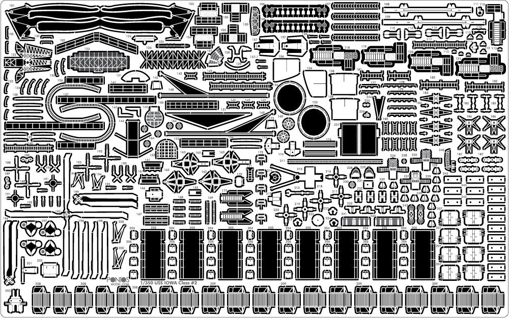 Pontos 35009F1 USS BB-63 Missouri 1991 Detail Up Set 1/350 – zdjęcie 10