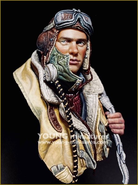 Young Miniatures YM1891 Battle of Britain RAF Pilot WWII 1/10 – imagen 3