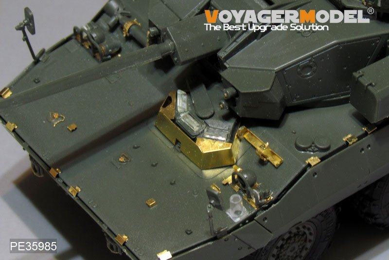 Voyager Model PE35985 Modern French AMX-10RCR T-40M IFV Basic For TigerModel 4665 1/35 – zdjęcie 16