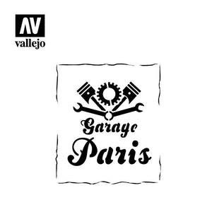 Vallejo ST-LET001 Vintage Garage Sign 1/35 – Bild 2