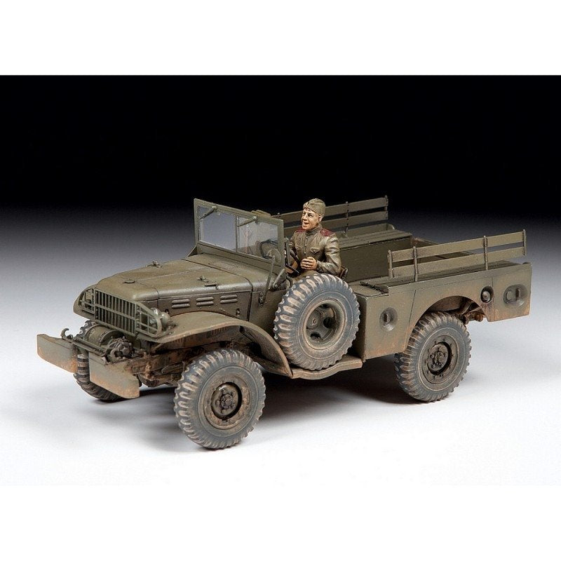 Zvezda 3664 US WWII Military Multi-Purpose Vehicle 3/4t Dodge WC-52 1/35 – immagine 4