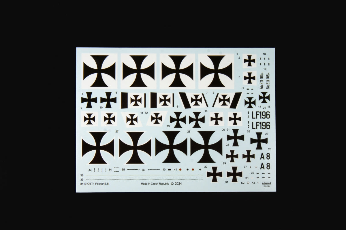 Eduard 8419 Fokker E. III 1/48 – immagine 5