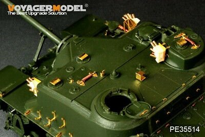 Maquette Voyager PE35514 Char d&amp;#39;assaut lourd britannique A39 Tortoise de la Seconde Guerre mondiale pour MENG TS-002 au 1/35 – image 5