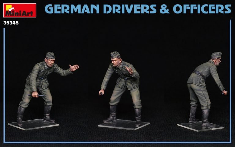 MiniArt 35345 German Drivers &amp;amp; Officers 1/35 – Bild 3