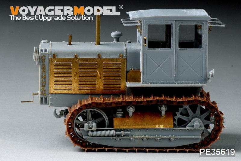 Voyager Model PE35619 WWII Soviet ChTZ S-65 Tractor w/Cab For TRUMPETER 05539 1/35 – immagine 3