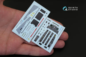 Quinta Studio QD32073 A-10C 3D-Printed &amp;amp; coloured Interior on decal paper (for Trumpeter kit) 1/32 – immagine 2