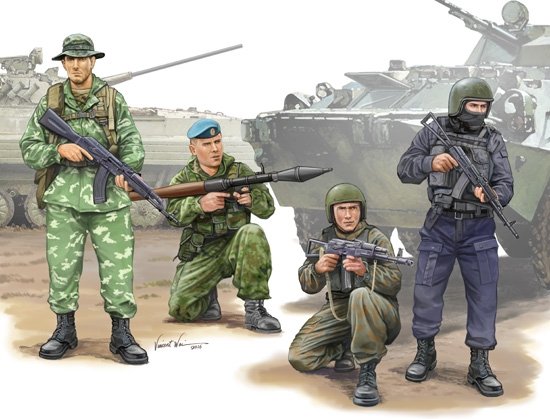 Trumpeter 00437 Force d&amp;#39;opérations spéciales russe 1/35