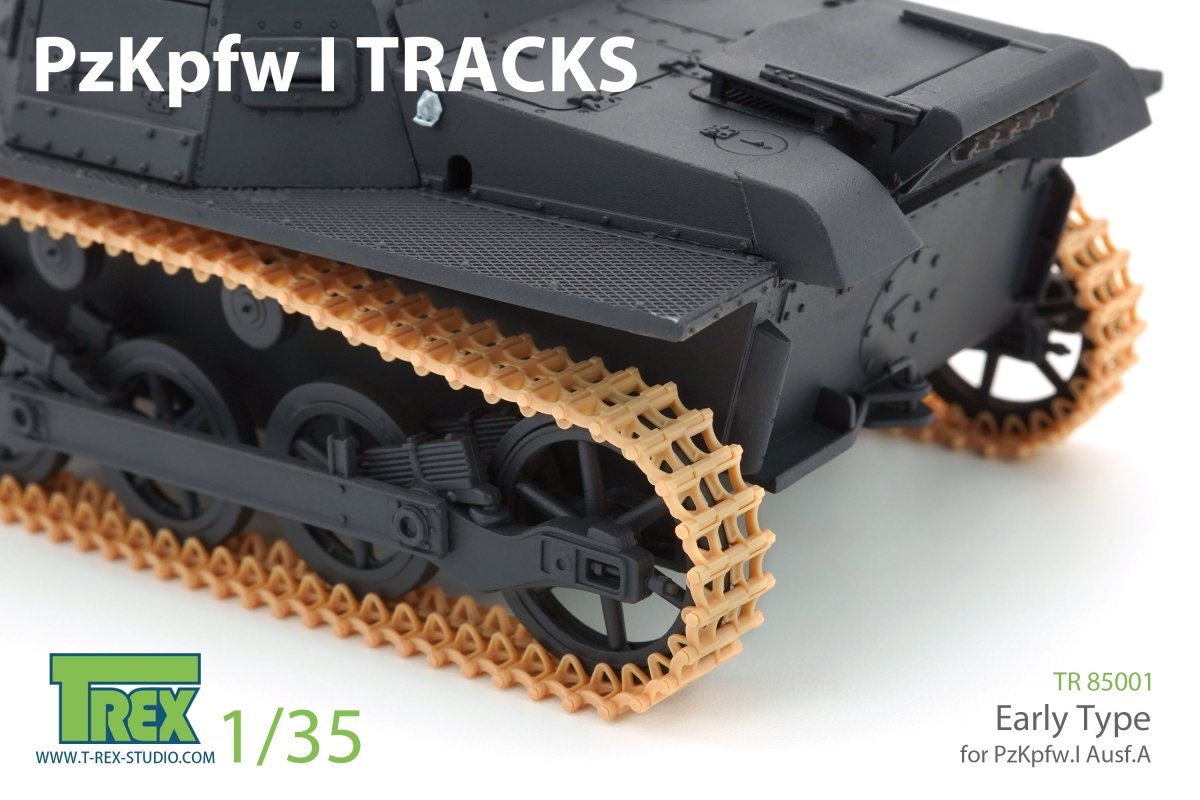T-Rex Studio TR85001 PzKpfw I Tracks Early Type for Ausf.A 1/35 – zdjęcie 2