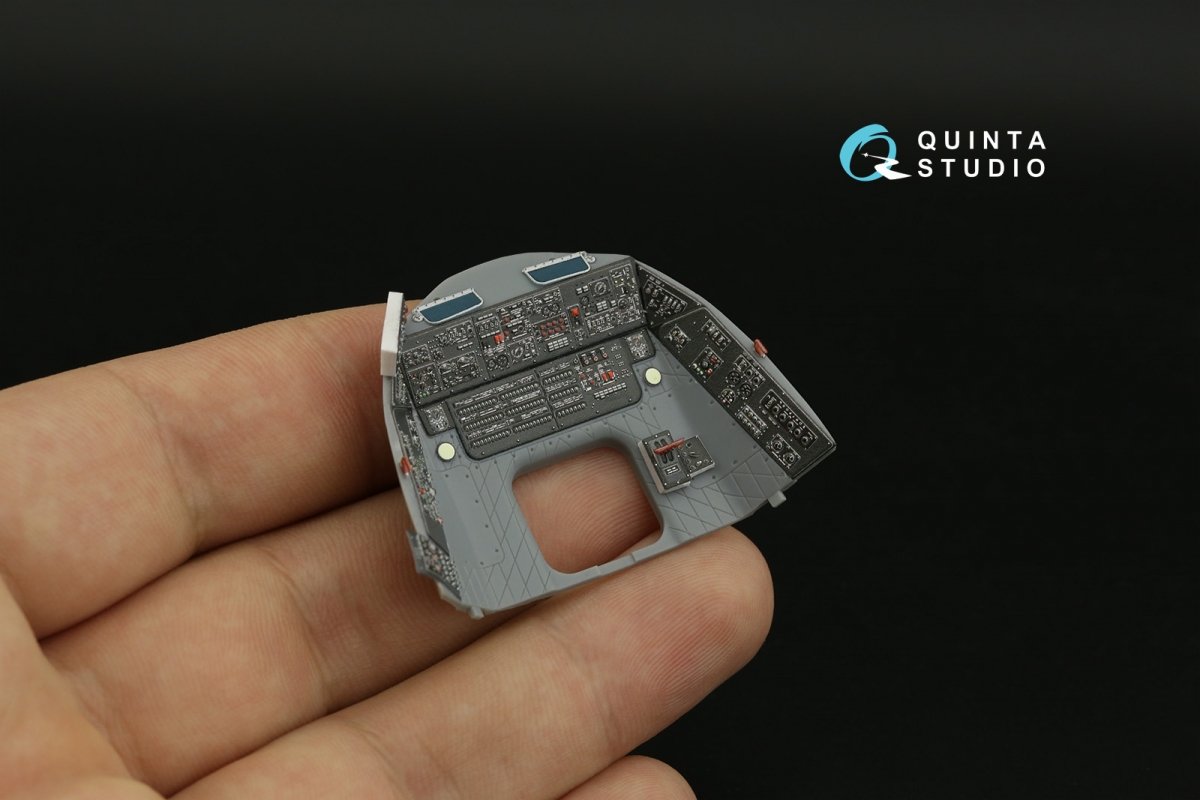 Quinta Studio QD48383 Mi-17 3D-Printed &amp;amp; coloured Interior on decal paper (Trumpeter) 1/48 – zdjęcie 11