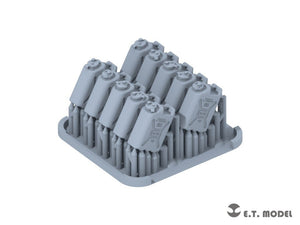 E.T. Model P72-003 US ARMY 20L WATER CANS SET ( 3D Print ) 1/72 – immagine 3