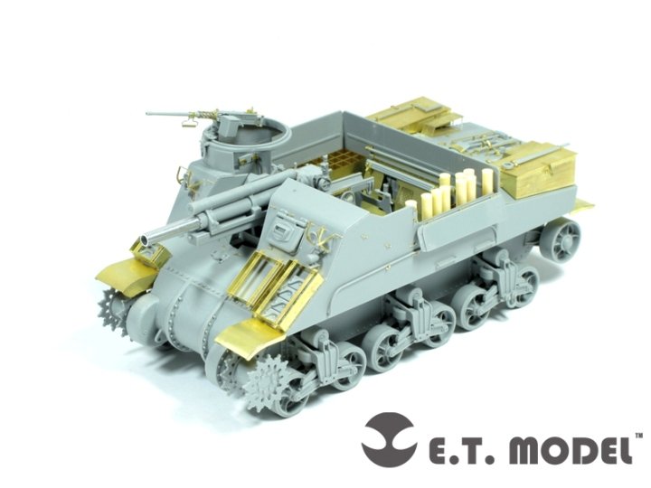 E.T. Model E35-052 WWII US M7 Priest Mid Production (For DRAGON 6637) 1/35 – immagine 2