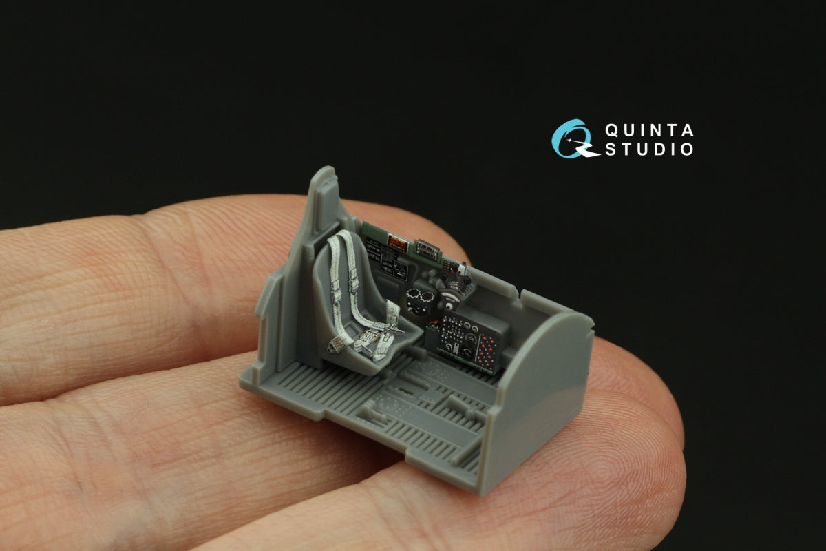 Quinta Studio QD72122 P-47D Thunderbolt Razorback 3D-Printed &amp;amp; coloured Interior on decal paper (Tamiya) 1/72 – zdjęcie 7