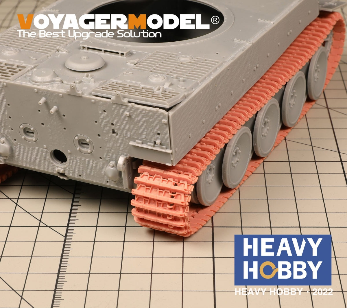 Heavy Hobby PT35003 WWII German Tiger I Initial Version Mirror Tracks Fit for Dragon 6262, 6600. RFM 5075, 5078 1/35 – Bild 4