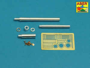Aber 35L-147 125mm 2A46M-2 Barrell for Russian main battle tank T-72B1; T-80B; T-80BV; T-80BVD; T-90 (Trumpeter, Zvezda, mode b) 1/35 – zdjęcie 2