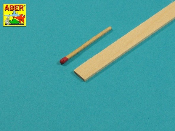 Lattes de bois de tilleul Aber WL 2x10, 2 x 10 x 245 mm x 7 pièces – image 2