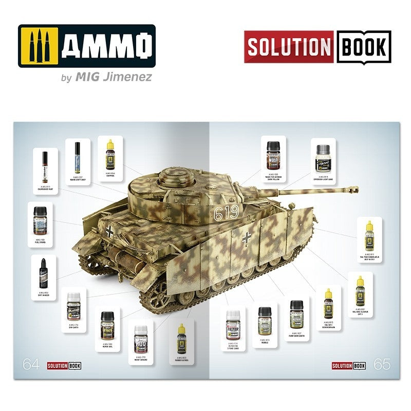 AMMO by Mig Jimenez 7727 SOLUTION BOX 21 – WWII German Mid-War Vehicles – immagine 6
