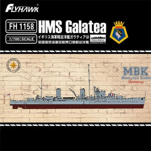 FlyHawk Model FH1158 Light Cruiser HMS Galatea 1/700
