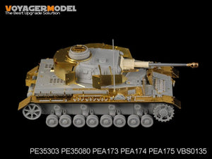 Voyager Model PE35303 WWII German Panzer.IV Ausf.D mit 75mm Kw.K.40 L/43 basic For DRAGON 6330 1/35 – immagine 3