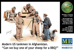 Master Box 35131 Modern US tankmen in Afghanistan 1/35