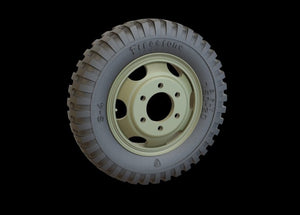Panzer Art RE35-313 GMC road wheels set (Firestone) 1/35 – immagine 3