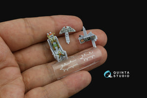 Quinta Studio QD72172 Blackburn Buccanneer S.2B Early 3D-Printed &amp;amp; coloured Interior on decal paper (Airfix) 1/72 – immagine 12