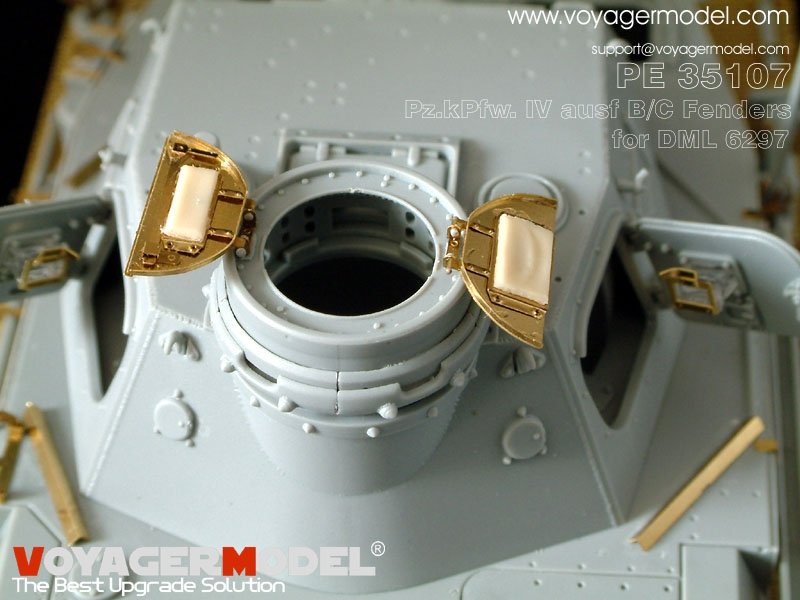 Voyager Model PE35107 Pz.kPfw. IV Ausf B/C (For DRAGON 6297) 1/35 – immagine 4