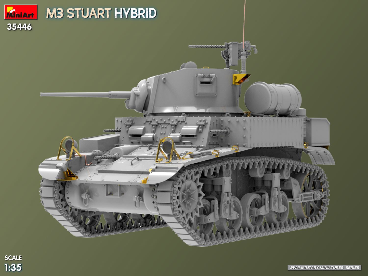 MiniArt 35446 M3 Stuart Hybrid 1/35 – immagine 3
