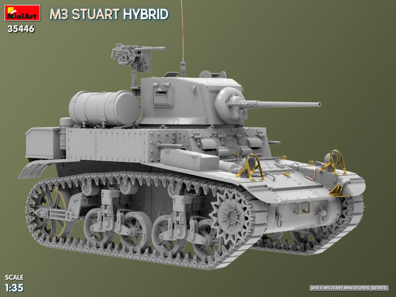MiniArt 35446 M3 Stuart Hybrid 1/35 – immagine 4