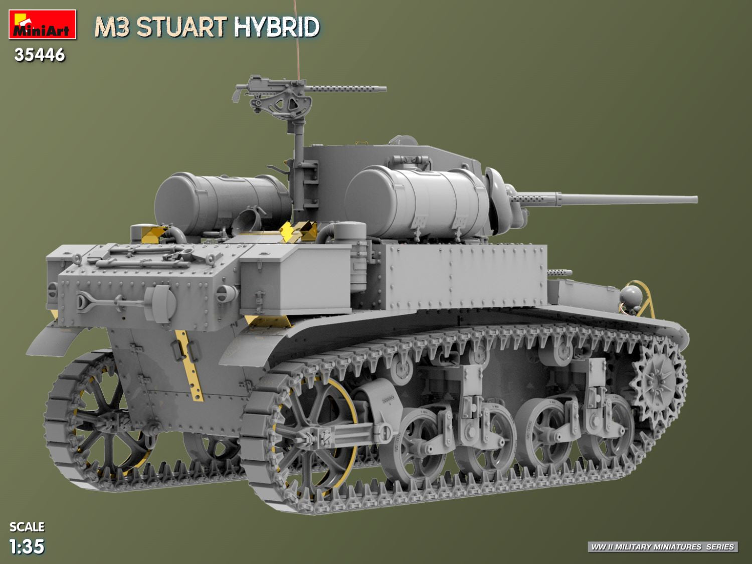 MiniArt 35446 M3 Stuart Hybrid 1/35 – immagine 5