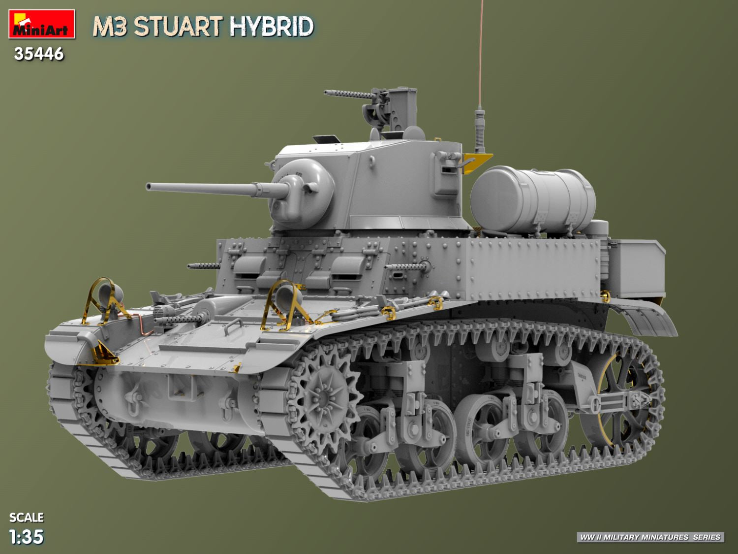 MiniArt 35446 M3 Stuart Hybrid 1/35 – immagine 6