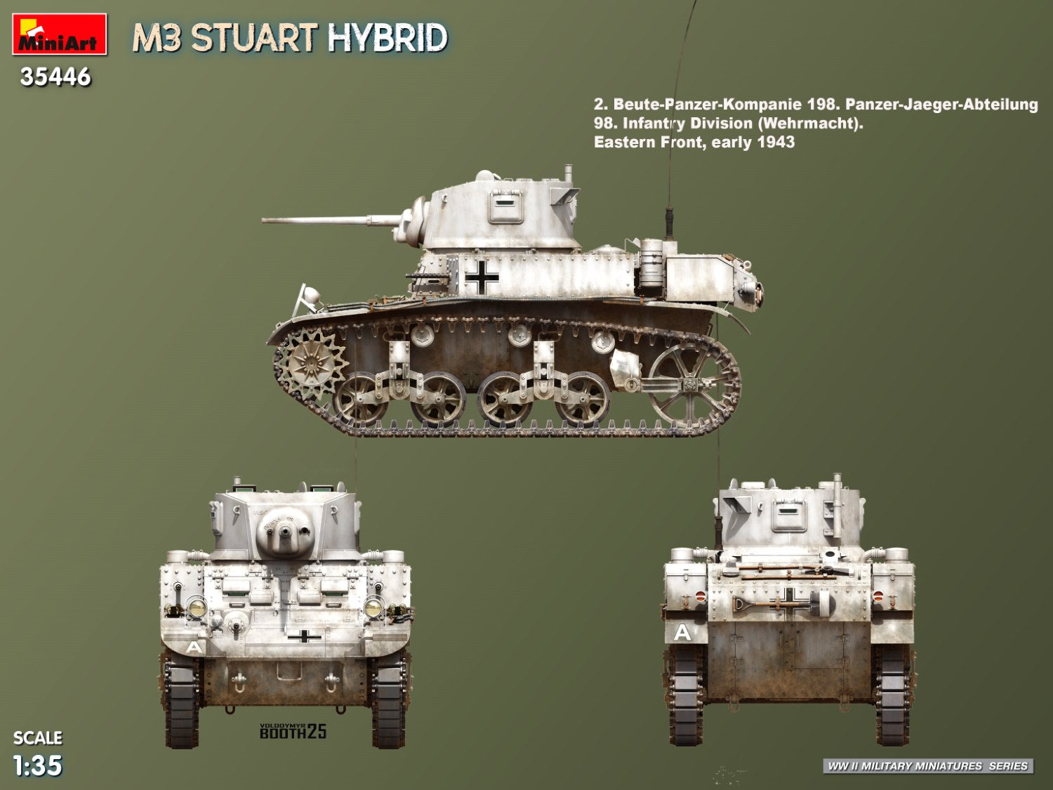 MiniArt 35446 M3 Stuart Hybrid 1/35 – immagine 14