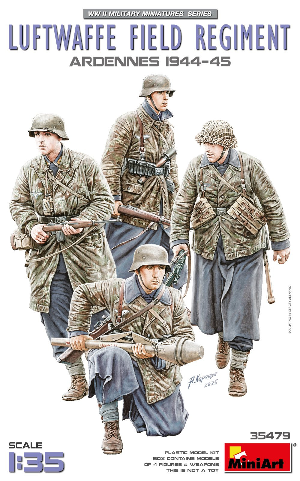 MiniArt 35479 Luftwaffe Field Regiment. Ardennes 1944-45 1/35