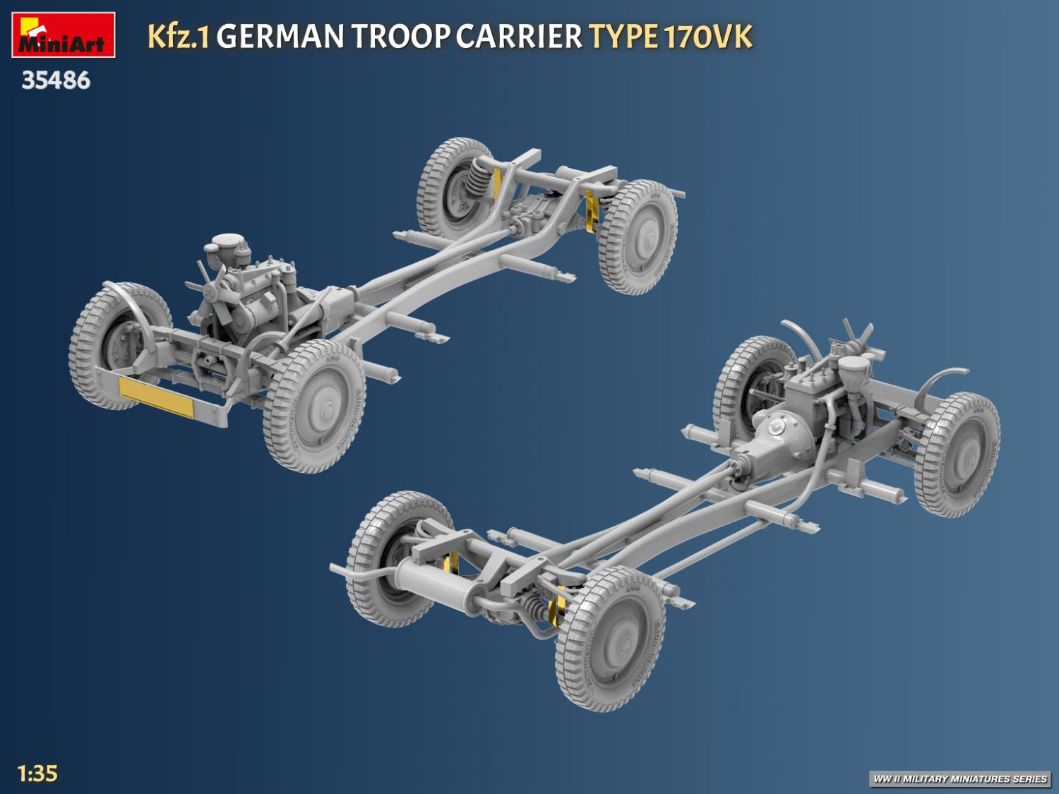 MiniArt 35486 Kfz.1 German Troop Carrier Type 170VK 1/35 – Bild 12